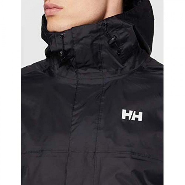 Helly-Hansen Men's Loke Waterproof Windproof Breathable Adventure Hiking Rain Jacket with Hood