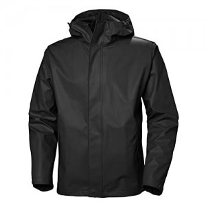 Helly-Hansen mens Moss Hooded Waterproof Windproof Raincoat Jacket