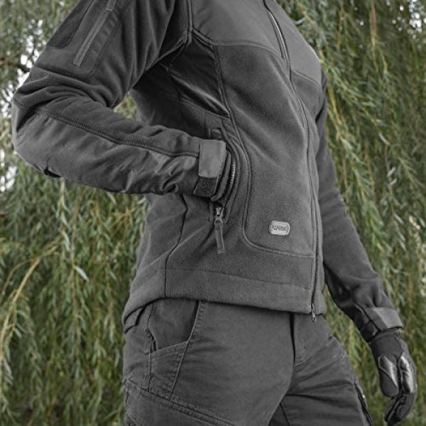 M-Tac Fleece Windblock Jacket Outdoor Warm Soft Shell Hooded
