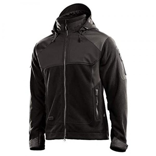 M-Tac Fleece Windblock Jacket Outdoor Warm Soft Shell Hooded