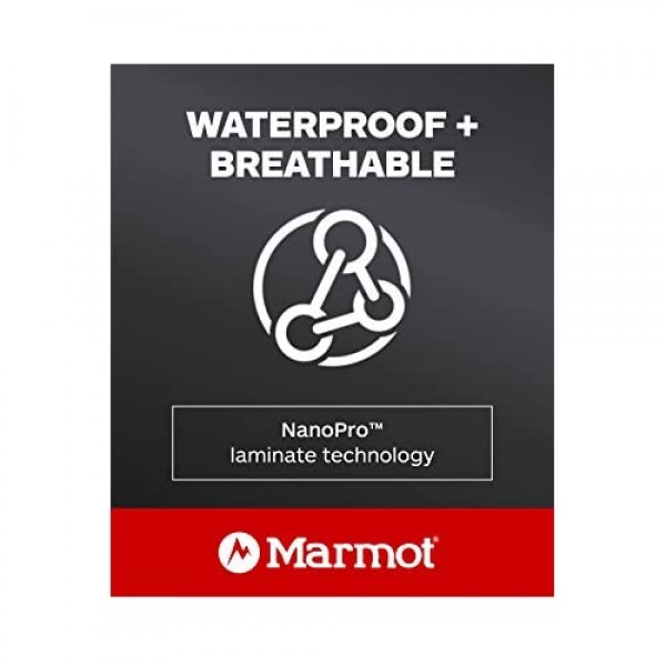 MARMOT Mens Precip Light-Weight Waterproof Rain Jacket