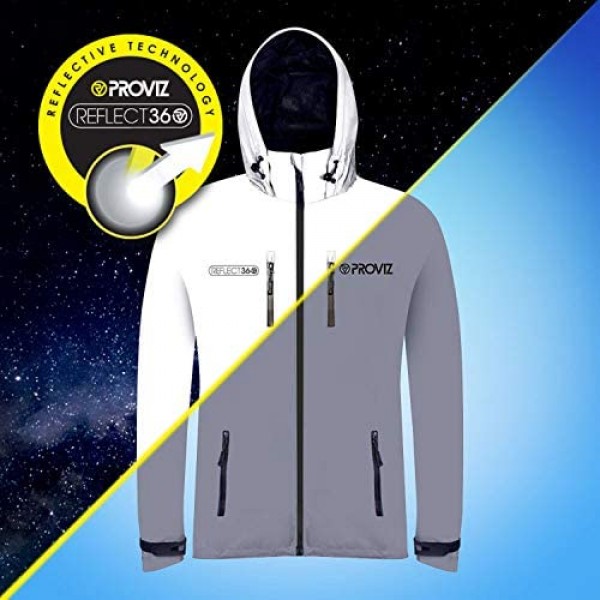 Proviz Men's REFLECT360 Outdoor Jacket Silver