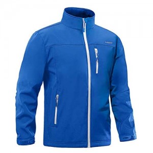 TACVASEN Men's Athletic Jacket Tactical Military Hiking Windproof Fleece Liner SoftShell Coats