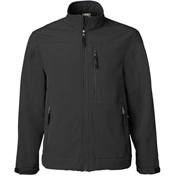 Weatherproof Men's Midweight Water and Wind Resistant Soft Shell Jacket (S-3XL)