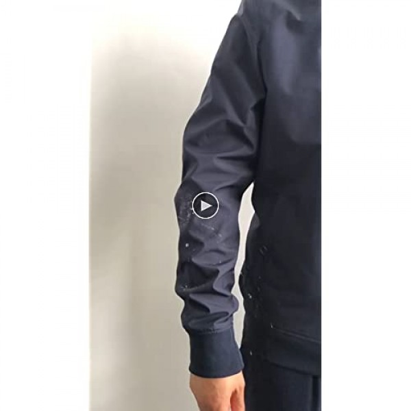 AIYIMEI Men Water and Wind Resistant Rain Jacket Mens Lightweight Windbreaker Men's Waterproof Rip Stop Bomber jacket