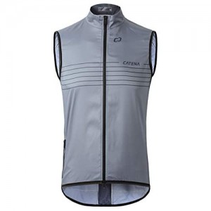 Catena Men's Cycling Lightweight Vest Waterproof Windproof Sun-protective Jacket Outdoor Portable Storeable Casual Coat
