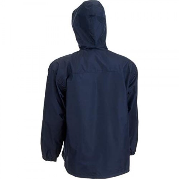 eb79 Men's Lined Hooded Wind Resistant/Water Repellent Windbreaker Jacket