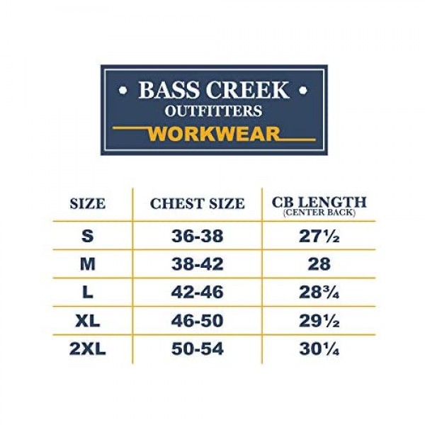Bass Creek Outfitters Men's Safety Jacket - High Visibility Class 3 Insulated Workwear Raincoat