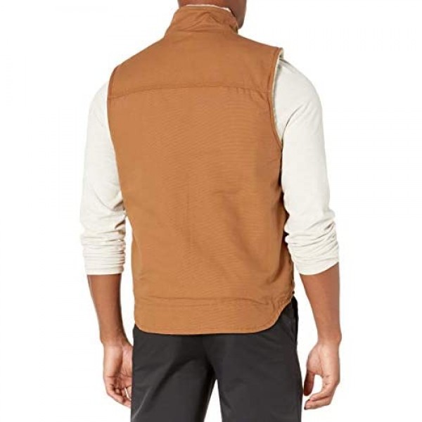 Carhartt Men's Flame-Resistant Mock-Neck Sherpa-Lined Vest