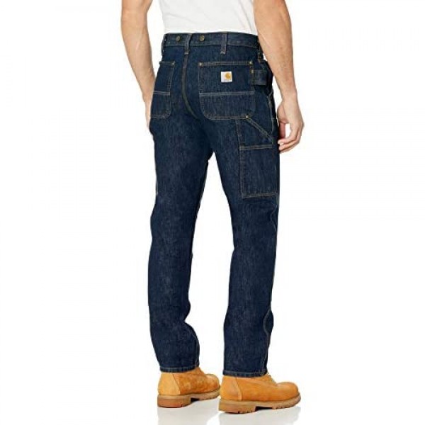 Carhartt Men's Rugged Flex Relaxed Fit Heavyweight Double-Front Utility Logger Jean
