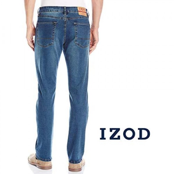Izod Men's Comfort Stretch Denim Jeans