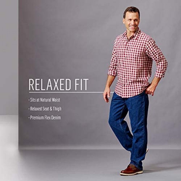 Wrangler Authentics Men’s Classic Relaxed Fit Flex Jean