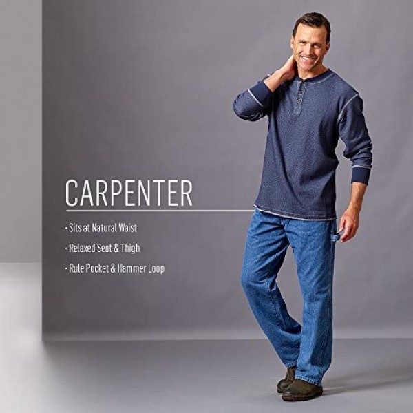 Wrangler Men's Authentics Classic Carpenter Jean