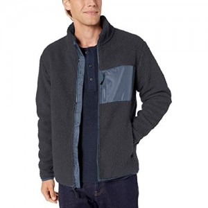  Brand - Goodthreads Men's Sherpa Fleece Fullzip Jacket
