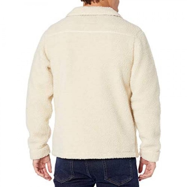 Brand - Goodthreads Men's Sherpa Fleece Long-Sleeve Shirt Jacket