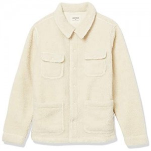 Brand - Goodthreads Men's Sherpa Fleece Long-Sleeve Shirt Jacket