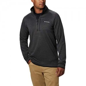 Columbia Men's Canyon Point Sweater Fleece 1/2 Zip  Soft Fleece  Classic Fit