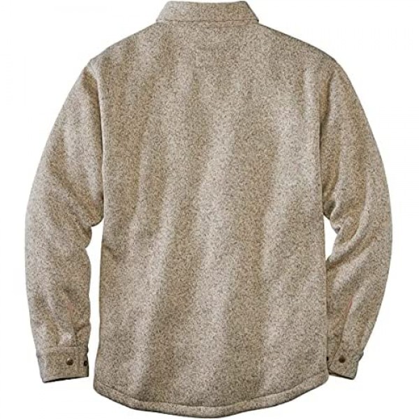 Legendary Whitetails mens The Camp Rebel Sweater Fleece Shirt Jacket