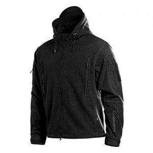M-Tac Military Fleece Jacket Men - Tactical Fleece Hoodie - Survival Sweatshirt