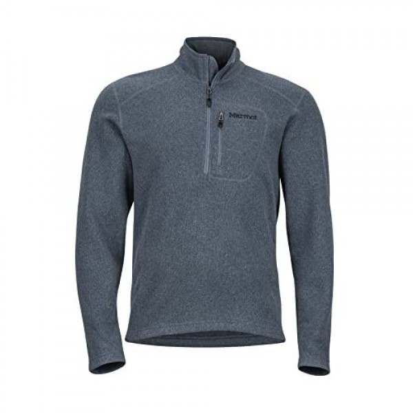 Marmot Men's Drop Line 1/2 Zip Pullover Lightweight 100-Weight Sweater Fleece Jacket