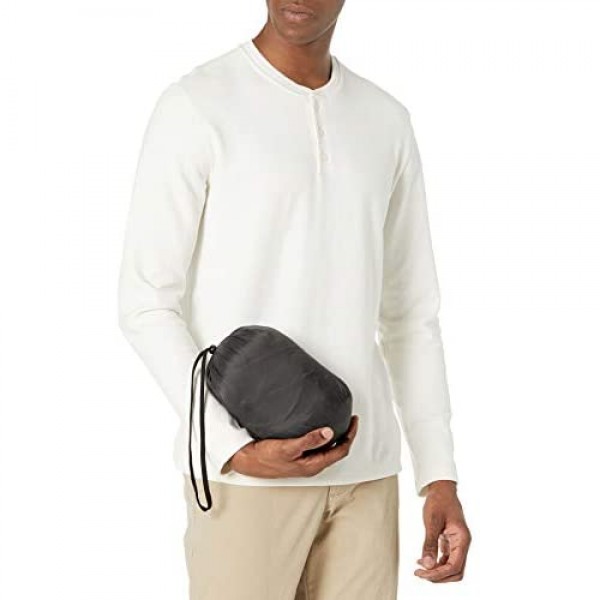Essentials Men's Lightweight Water-Resistant Packable Puffer Jacket