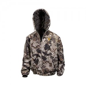 Hot Shot Men’s Insulated Twill Camo Hunting Jacket  Camo with Cotton Shell  for cold weather  bird and deer hunting
