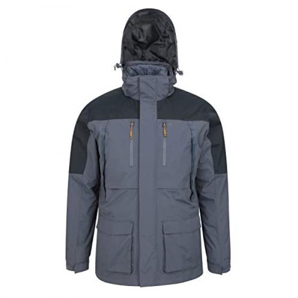 Mountain Warehouse Correspondent Extreme Mens 3 in 1 Waterproof Jacket