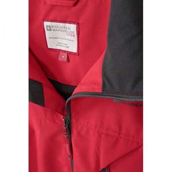 Mountain Warehouse Mens Waterproof Rain Jacket - Breathable Rainwear