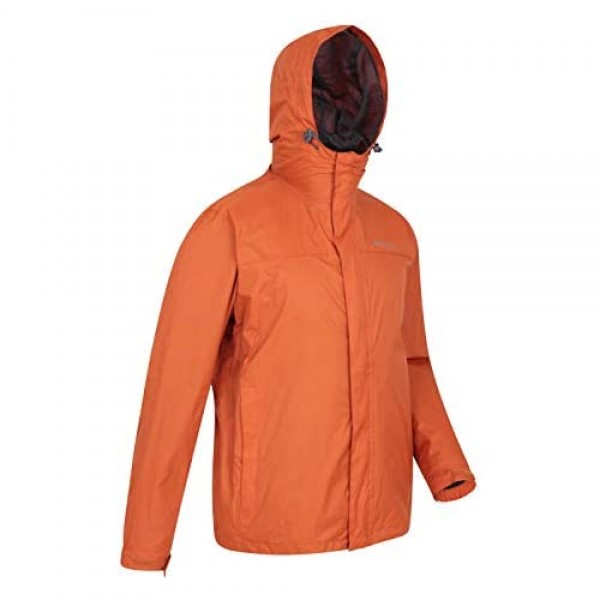 Mountain Warehouse Torrent Mens Waterproof Rain Jacket - Lightweight