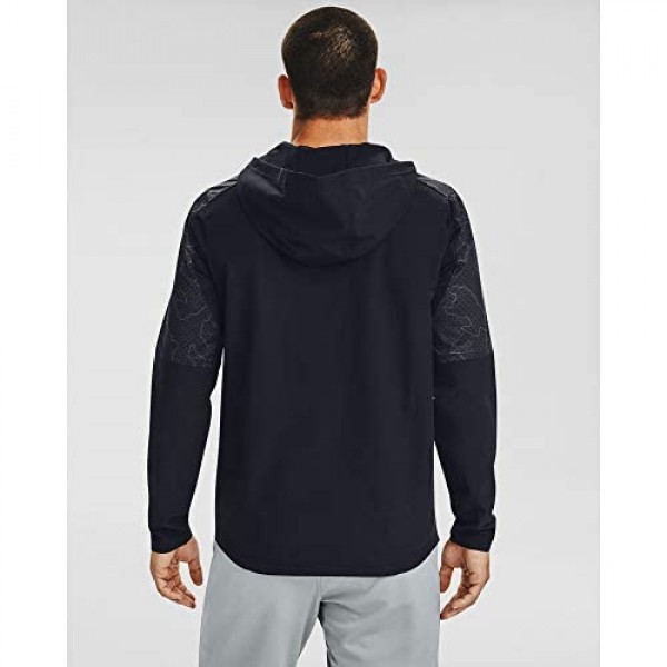 Under Armour mens Cage Ripthread Hooded Jacket