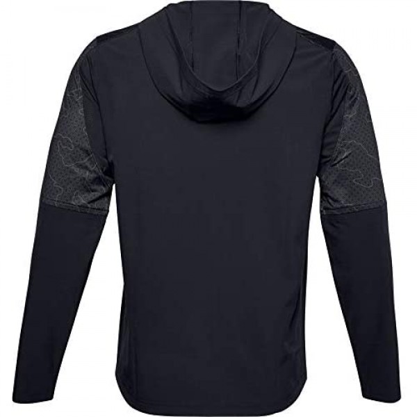 Under Armour mens Cage Ripthread Hooded Jacket