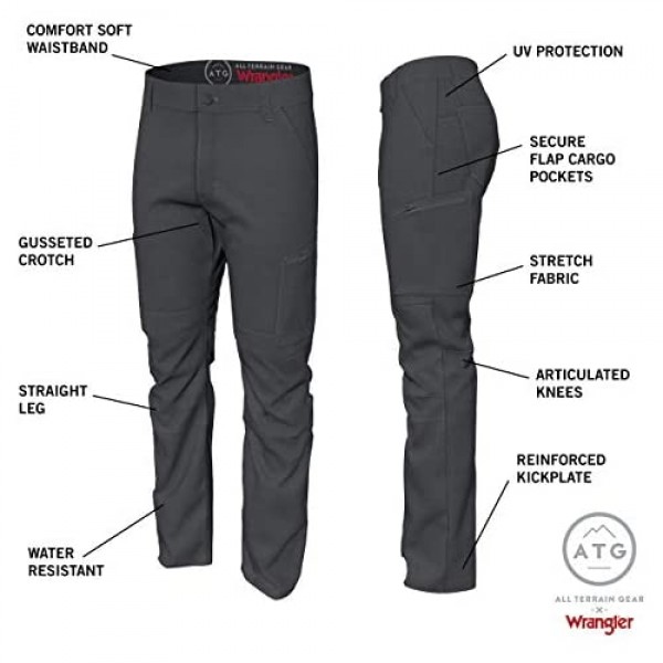ATG by Wrangler Men’s Zip Cargo Synthetic Pant