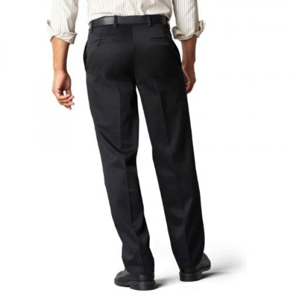 Dockers Men's Straight Fit Signature Lux Cotton Stretch Khaki Pant