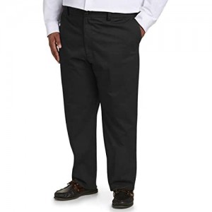  Essentials Men's Big & Tall Relaxed-fit Wrinkle-Resistant Flat-Front Chino Pant