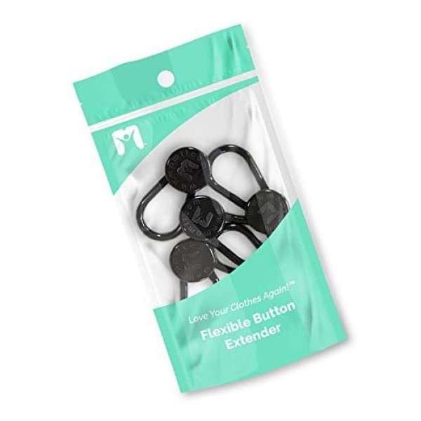 More of Me to Love Flex Button Pant Extender - Adds 1-2 Inches Super Sturdy with a Little Stretch