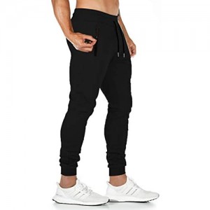 Yidarton Mens Sweatpants Casual Pant Athletic Jogger Pants for Men Sport Pants with Zipper Pocket