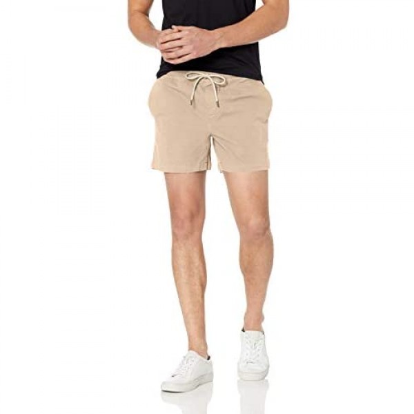 Brand - Goodthreads Men's Slim-Fit 5 Inseam Pull-on Comfort Stretch Canvas Short