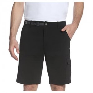 Gerry Stretch Cargo 5 Pocket Venture Flat Front Woven Hiking Shorts for Men