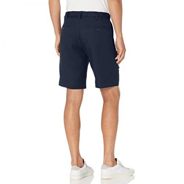 Haggar Men's Cool 18 Pro Pleat Front 4-Way Stretch Expandable Waist Short- Regular and Big & Tall Sizes