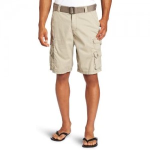 LEE Men's Big & Tall Dungarees Belted Wyoming Cargo Short