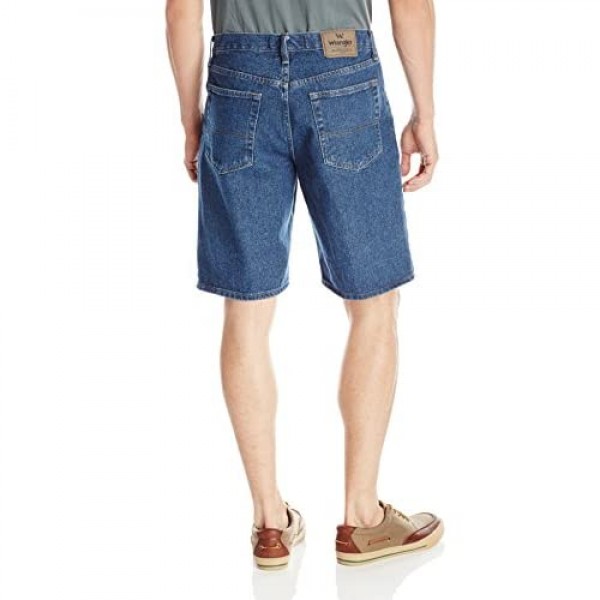Wrangler Authentics Men's Classic Relaxed Fit Five Pocket Jean Short