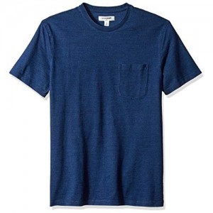  Brand - Goodthreads Men's Short-Sleeve Indigo Crewneck Pocket T-Shirt