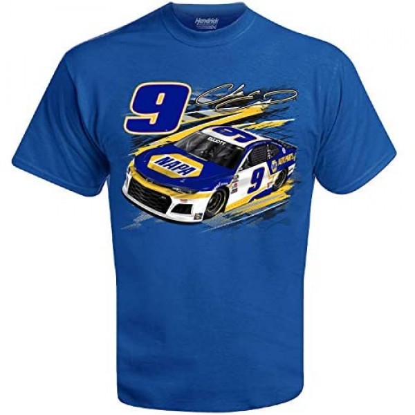 Checkered Flag Sports NASCAR 2021 Chase Elliott #9 Fuel T-Shirt - Blue