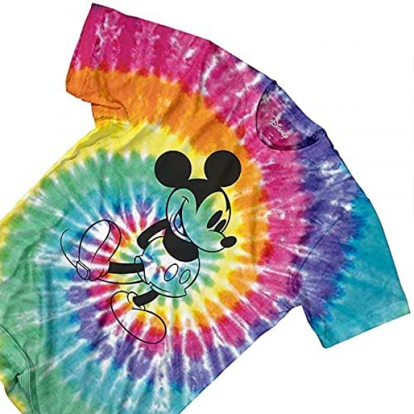 Disney Mens Mickey Mouse Shirt - Classic Mickey Mouse Tee Shirt - Mickey Graphic T-Shirt