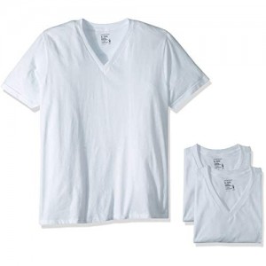 Jockey Men's T-Shirts Slim Fit Cotton V-Neck - 3 Pack
