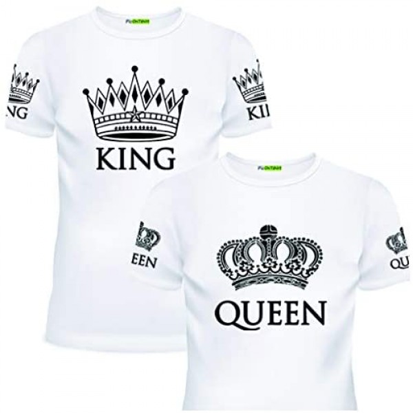 King and Queen Matching Shirts for Couples