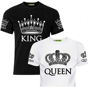 King and Queen Matching Shirts for Couples