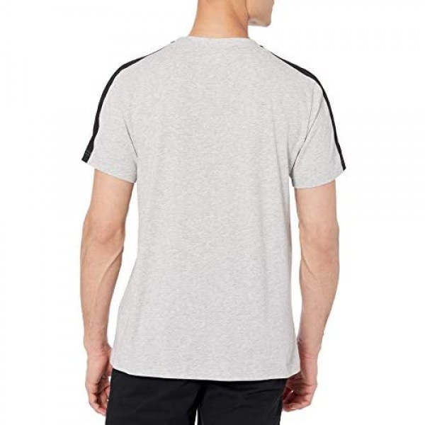 Lacoste Men's Short Sleeve Colorblock Logo Tape Techinical Jersey T-Shirt