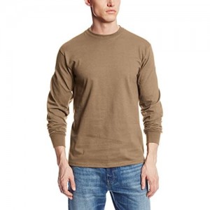 Soffe Men's Long-Sleeve Cotton T-Shirt