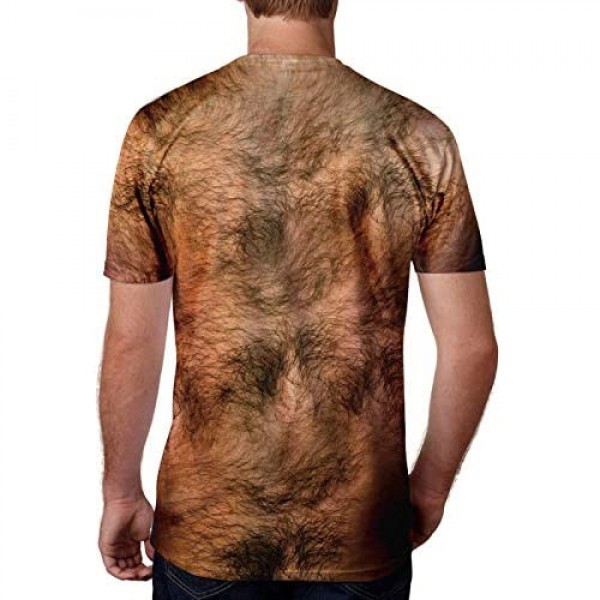 uideazone Men Women Short Sleeve T-Shirt Casual 3D Creative Print Crewneck Graphic Tees